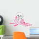 Dog in box Wall Decal