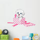 Dog in box Wall Decal