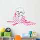 Dog in box Wall Decal
