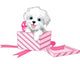 Dog in box Wall Decal