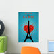 I Love You Paris Poster Design Wall Mural