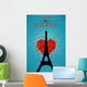I Love You Paris Poster Design Wall Mural