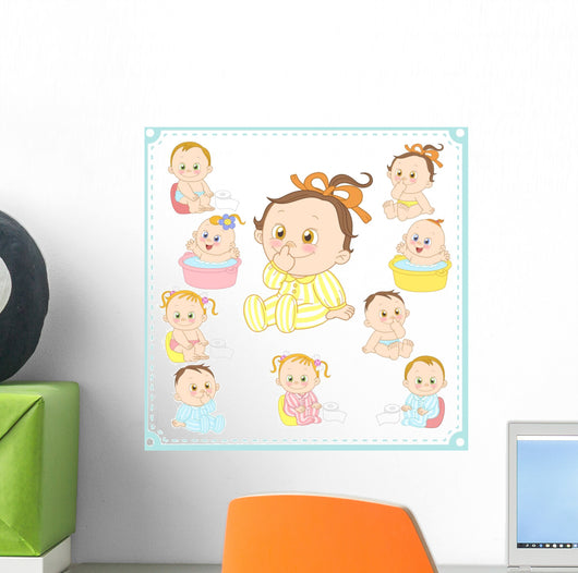 Vector Illustration Bawall Decal