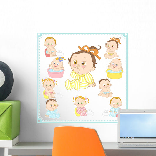 Vector Illustration Bawall Decal