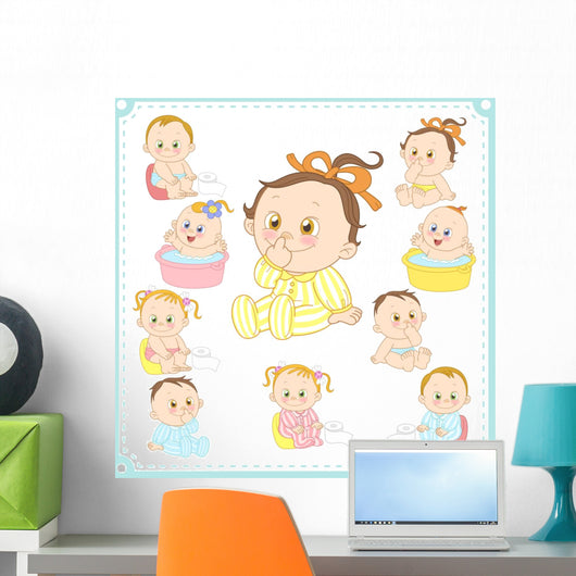 Vector Illustration Bawall Decal