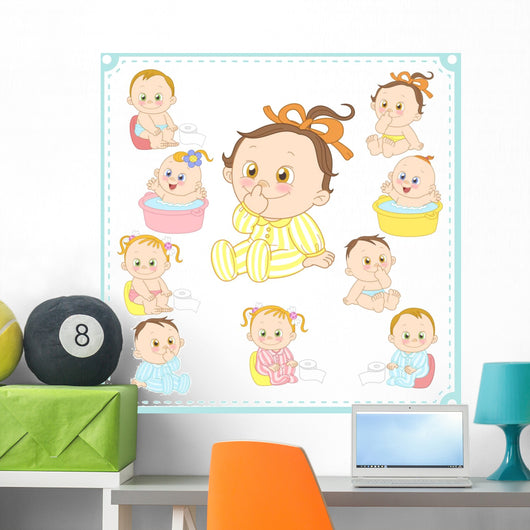 Vector Illustration Bawall Decal