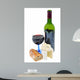 Blue Auvergne and Glass Wall Mural