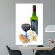 Blue Auvergne and Glass Wall Mural