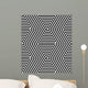 Hexagons texture. Seamless geometric pattern. Wall Mural