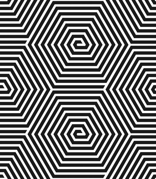 Hexagons texture. Seamless geometric pattern. Wall Mural