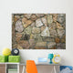 Yellow Stone Wall Wall Mural