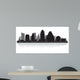Austin City Skyline Silhouette
