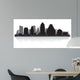 Austin City Skyline Silhouette