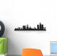 Detroit City Skyline Silhouette