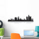 Detroit City Skyline Silhouette