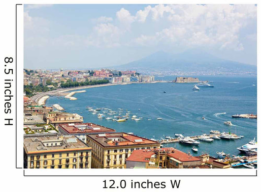 Panoramic Naples from Posillipo