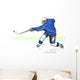 Illustration Ice Hockey Player