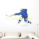 Illustration Ice Hockey Player