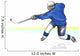 Illustration Ice Hockey Player