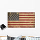 Usa Aged Flat Flag