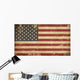 Usa Aged Flat Flag