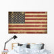 Usa Aged Flat Flag
