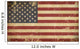 Usa Aged Flat Flag