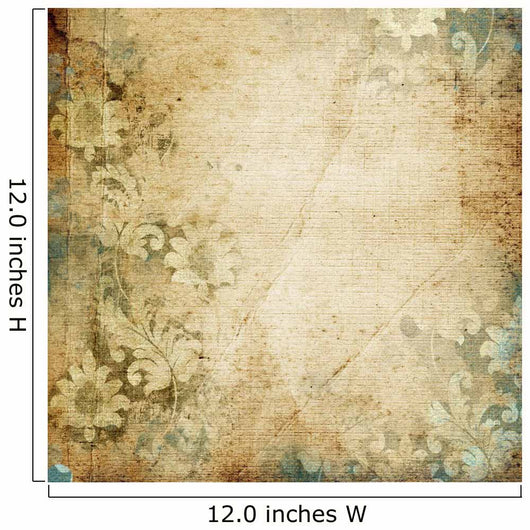 Grunge Floral with Space