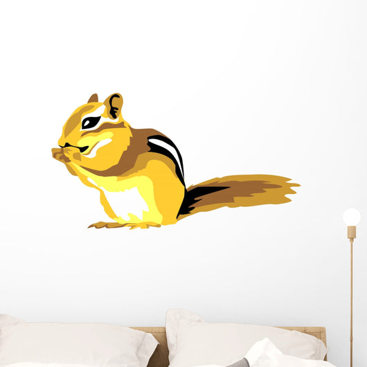 Chipmunk Wall Decal