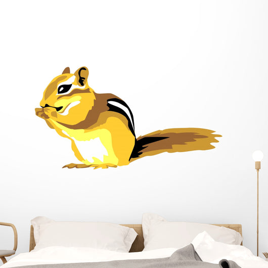 Chipmunk Wall Decal