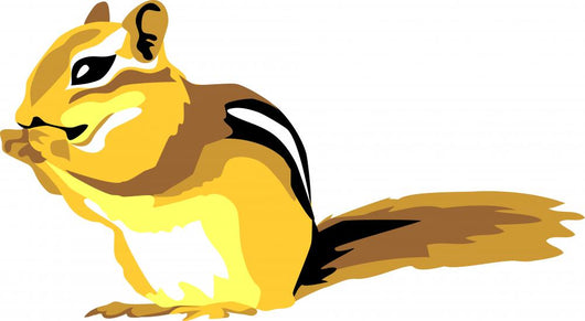 Chipmunk Wall Decal