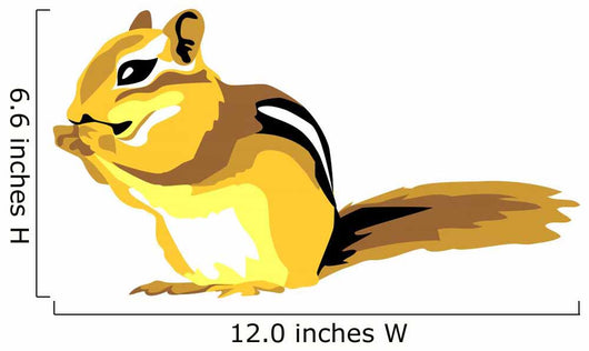 Chipmunk Wall Decal