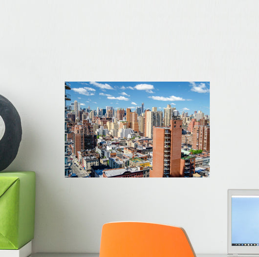 New York City Aerial View Wall Mural