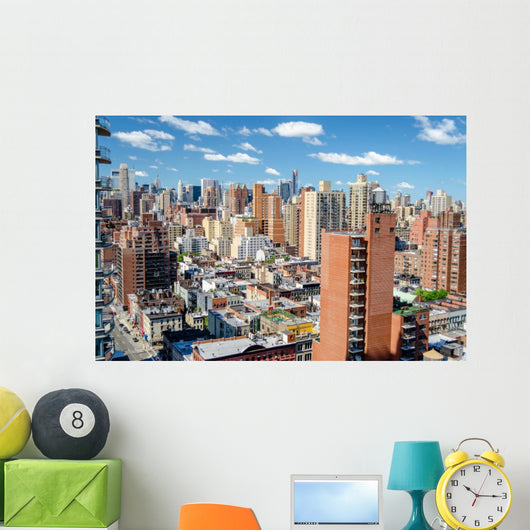 New York City Aerial View Wall Mural