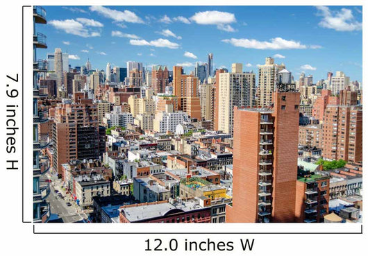 New York City Aerial View Wall Mural