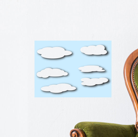 Clouds. Wall Decal