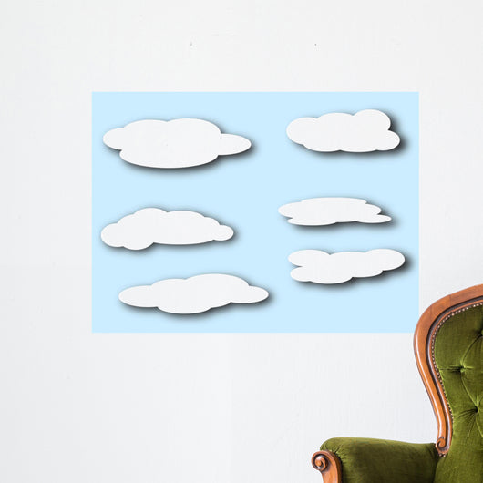 Clouds. Wall Decal