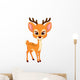 Cute deer cartoon Wall Decal