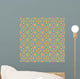 Seamless background with Arabic or Islamic ornaments style patte Wall Mural