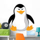 Angry Penguin Wall Decal