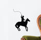 Horseman with Whip Wall Decal