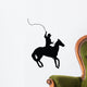 Horseman with Whip Wall Decal