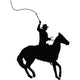 Horseman with Whip Wall Decal