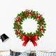Christmas wreath Wall Decal