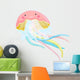 Jellyfish Cartoon Character Wall Decal