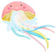 Jellyfish Cartoon Character Wall Decal
