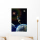 Boy in the Space Wall Mural