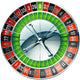 Illustration Casino Roulette Wheel