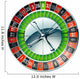 Illustration Casino Roulette Wheel