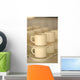 stacked coffee cups Wall Mural
